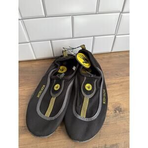 Men’s Body Glove Water Shoes Black/Grey/Yellow Size 8 Beach Shoes